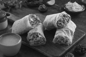 Tandoori Soya Chaap Roll