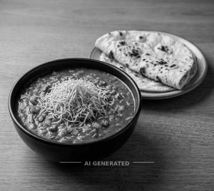 Sev Bhaji + Tandoori Roti (2 pieces)