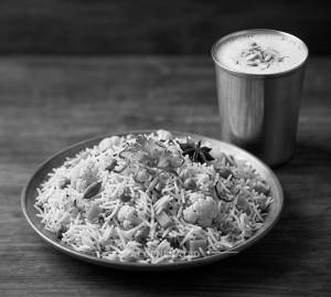 Pulav + Special Lassi