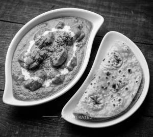Chicken Butter Masala + Tawa Roti (1 Piece)