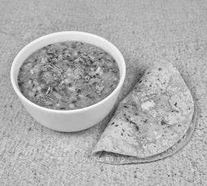 Dal Fry + Butter Chapati (2 pieces)