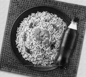 Jeera Fried Rice + Cold Drinks [200Ml]