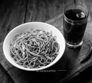 Hakka Noodles + Soft Drink