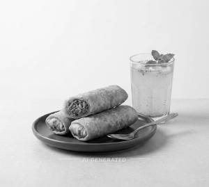 Chinese Roll + Masala Lemonade