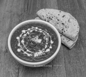 Palak Paneer + Tawa Roti Saadi (2 pieces)