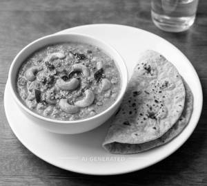 Kaju Curry + Tawa Roti (2 pieces)