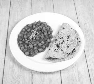 Chole + Twa Roti [2 Pieces]
