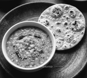 Dal Home Style (Per Plate) + Plain Tawa Butter Roti (1 piece)