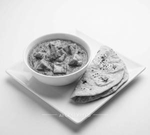 Paneer Masala + Plain Roti (2 Pieces)
