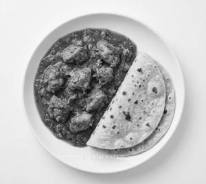 Chicken Masalaa + Chapati (2 pieces)