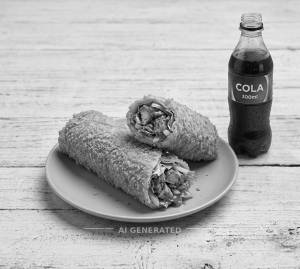 Crunchy Chicken Roll + Cold Drink(300ml)