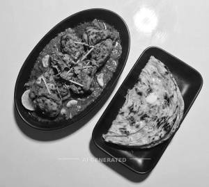 Chicken Chatpata + Tandoori Butter Roti (1 piece)
