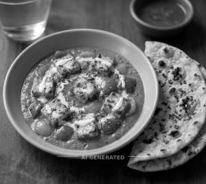 Paneer Tikka Masala + Tandoori Roti (2 Pieces)