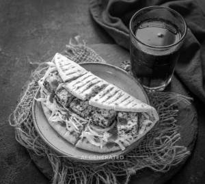 Paneer Shawarma + Cola 500 Ml