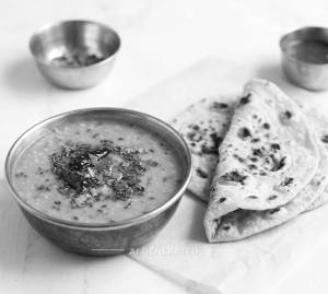 Yellow Dal Tadka + Plain Tandoori Roti (2 pieces)