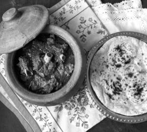 Mutton Handi + Roti (1 piece)