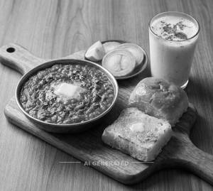 Pav Bhaji + Buttermilk