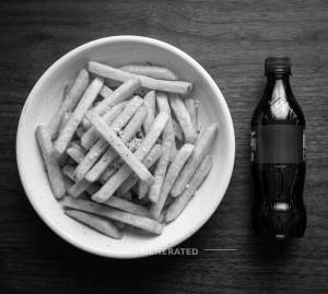 French Fries + Cold Drinks