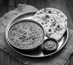 Sev Bhaji + Tandoori Roti (2 pieces)