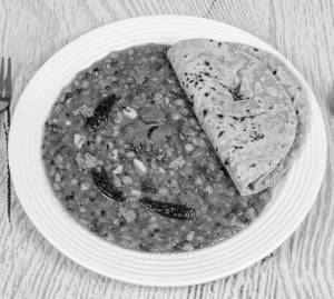 Mix Tadaka + Roti(2 Pieces)