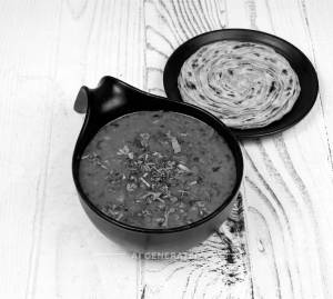 Dal fry + Tawa lachha paratha (1 piece)