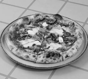 Assorted Mushroom Pizza