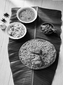 Nati Koli Biryani 2pcs + Nati Koli Kurma 2pcs