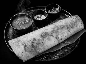 Ghee Podi Masala Dosa
