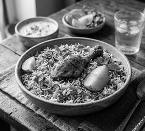 Chicken Biryani (Half)