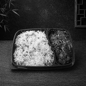 Mushroom Manchuria  + Veg Fried Rice