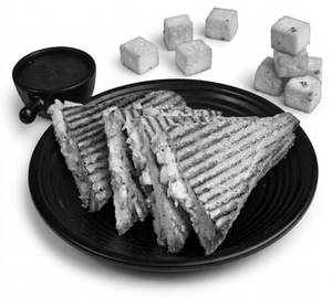 Paneer cheese sandwich grilled Jumbo bread