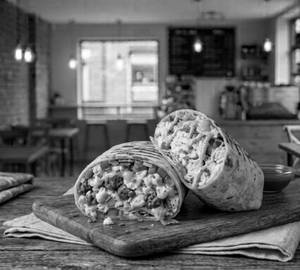 Scrambled egg wrap