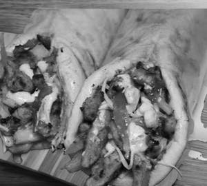 Schezwan Shawarma Roll