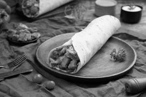 Peri Peri Soya Shawarma