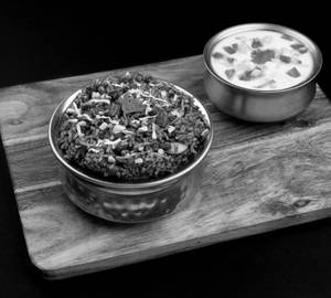 Gramin Biryani with Mix veg raita