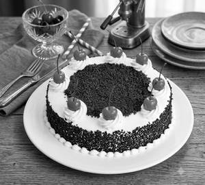 Eggless Black Forest Cake