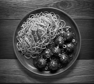 Veg Manchurian with Hakka Noodles combo