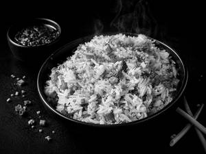 Burnt Garlic Veg Fried Rice
