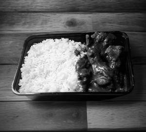 Stream rice with chicken bowl combo