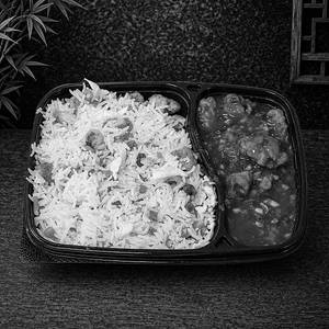 Chicken Manchurian + Chicken Fried Rice