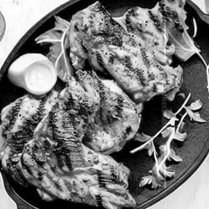 Grilled Chicken In Cream Sauce