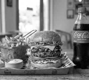 Veg burger combo