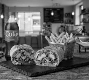 Chicken wrap combo