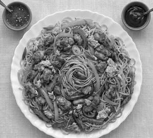 Non veg mixed noodles full