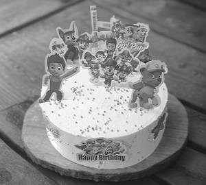 Mickey Mousse Theme Cake