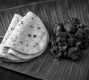 Chapati & Liver Roast Combo
