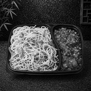 Veg Manchurian + Veg Soft Noodles