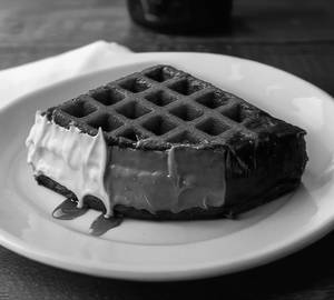 Triple Chocolate Waffle