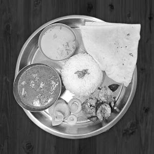 Fresh Prawns Thali