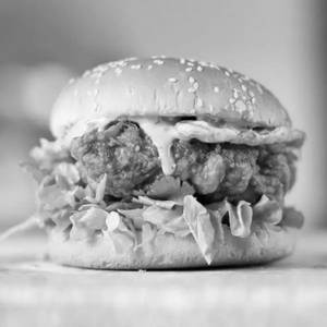 Crispy Fried Chicken Burger